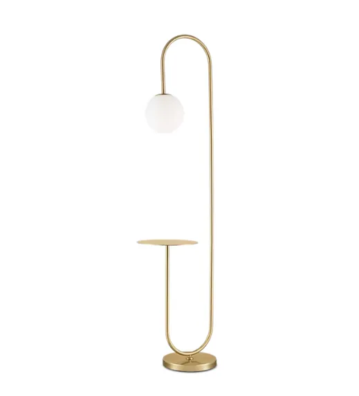 Cedric Floor Lamp with Table